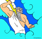 Dibujo Dios Zeus pintado por jesus_ron