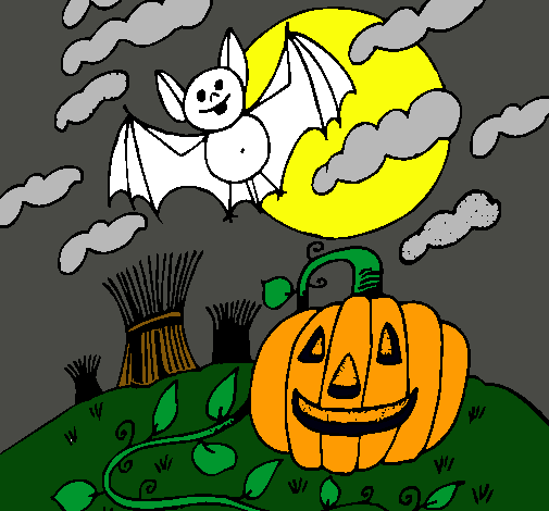 Paisaje de Halloween