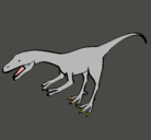 Dibujo Velociraptor II pintado por ANGELES