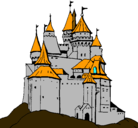 Dibujo Castillo medieval pintado por Ivon