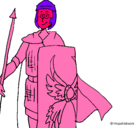 Dibujo Soldado romano II pintado por Camila
