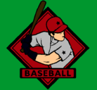 Dibujo Logo de béisbol pintado por isaacviera