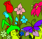 Dibujo Fauna y flora pintado por alexia