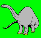 Dibujo Braquiosaurio II pintado por EdgarEfrain