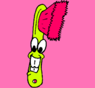 Dibujo Cepillo de dientes pintado por teresa.com