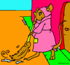 Dibujo La ratita presumida 1 pintado por JANIRA