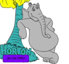 Dibujo Horton pintado por vane