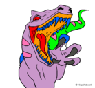 Dibujo Velociraptor II pintado por DANI