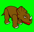 Dibujo Triceratops II pintado por gotcila