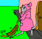 Dibujo La ratita presumida 1 pintado por sofiavalentinacisneros