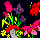Dibujo Fauna y flora pintado por marioponce