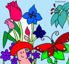 Dibujo Fauna y flora pintado por olatz-iker
