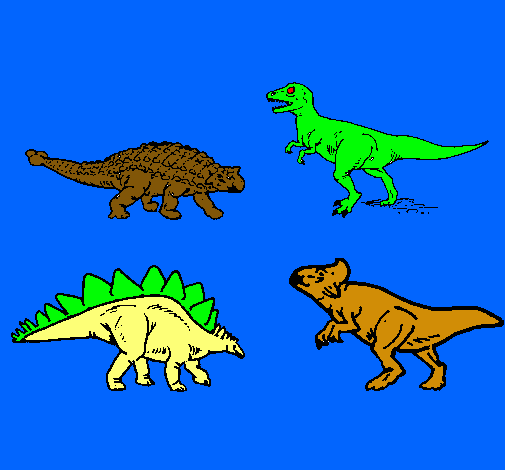 Dinosaurios de tierra