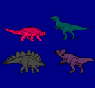 Dibujo Dinosaurios de tierra pintado por JEREMMY