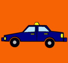 Dibujo Taxi pintado por joseezequiel
