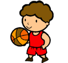 Dibujo Jugador de básquet pintado por Esteban