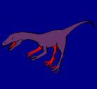 Dibujo Velociraptor II pintado por yeshua