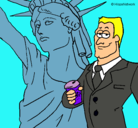 Dibujo Estados Unidos de América pintado por pablobuendia