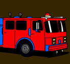 Dibujo Camión de bomberos pintado por scrib3K-MAVA