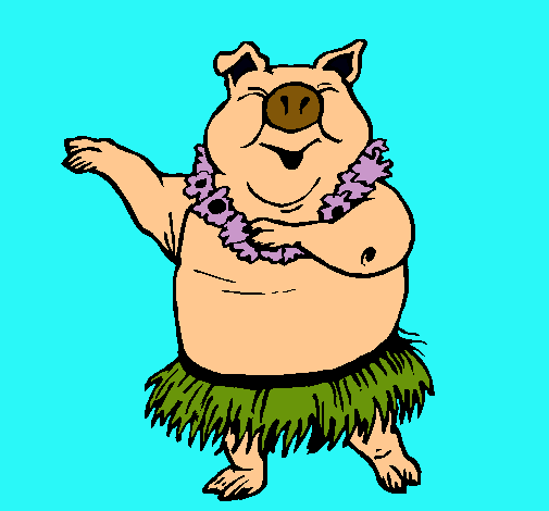 Cerdo hawaiano