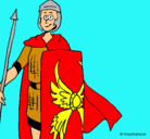Dibujo Soldado romano II pintado por EDU