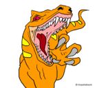 Dibujo Velociraptor II pintado por leonardo