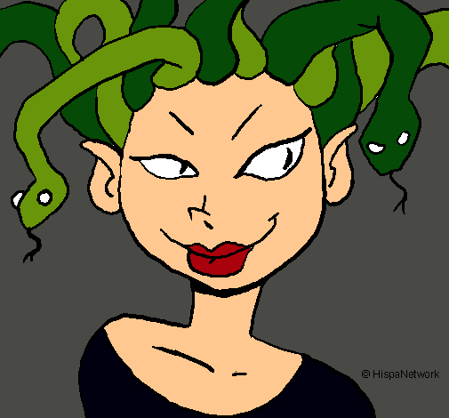 Mujer medusa