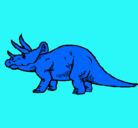 Dibujo Triceratops pintado por triceratops