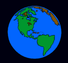 Dibujo Planeta Tierra pintado por pepezaragoza