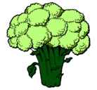 Dibujo Brócoli pintado por jaumec