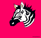 Dibujo Cebra II pintado por caballosa