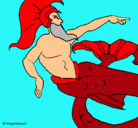 Dibujo Poseidón pintado por jesus_ron