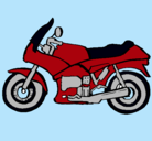 Dibujo Motocicleta pintado por jardel