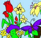 Dibujo Fauna y flora pintado por jeferson
