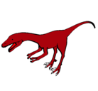 Dibujo Velociraptor II pintado por ale