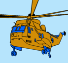 Dibujo Helicóptero al rescate pintado por ALANJOEL