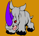 Dibujo Rinoceronte II pintado por danielhurtado