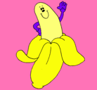 Dibujo Banana pintado por monserreat