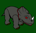 Dibujo Triceratops II pintado por kevinuziel