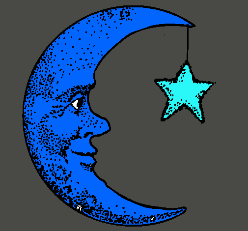 Luna y estrella