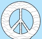 Dibujo Símbolo de la paz pintado por CaaRLaa@*_*