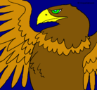 Dibujo Águila Imperial Romana pintado por leonel