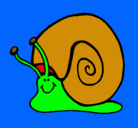 Dibujo Caracol  pintado por alex