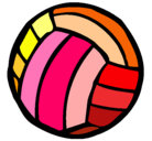 Dibujo Pelota de voleibol pintado por franyimar