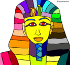 Dibujo Tutankamon pintado por HILDADELEON