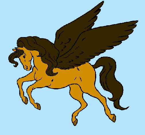 Pegaso volando