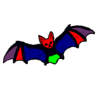 Dibujo Murciélago volando pintado por ALEIX