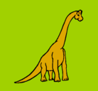 Dibujo Braquiosaurio pintado por joseandres