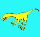 Dibujo Velociraptor II pintado por Roco