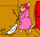 Dibujo La ratita presumida 1 pintado por ANDREsenlossantuarios